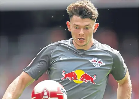  ?? Picture: Getty. ?? Oliver Burke helped RB Leipzig finish runners-up to Bayern Munich in the Bundesliga last season.