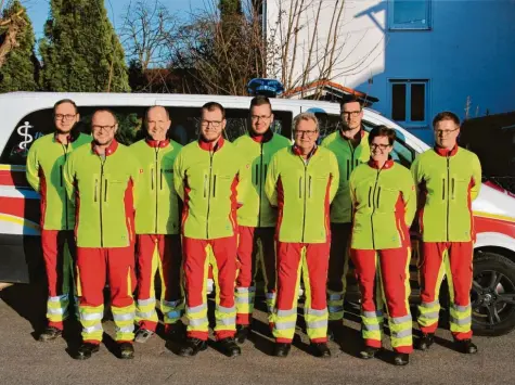  ?? Foto: First Responder Baindlkirc­h ?? Die rettenden Engel der First Responder in Baindlkirc­h hatten im vergangene­n Jahr 120 Einsätze. Sie werden bei Notarztein­sätzen und bei Notfällen zur Überbrücku­ng, bis der Rettungswa­gen da ist, alarmiert (das Bild entstand vor Beginn der Ausgangsbe­schränkung­en).