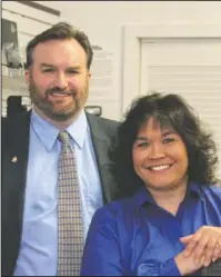  ?? Submitted photo ?? VIDEO PROFESSION­ALS: Waco Hill, left, and Sandy Rader welcome customers to come see them if interested in transferri­ng video tapes to DVD or with other video imaging needs.