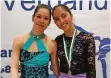  ?? FOTO: KN ?? Katharina Gierok (li./ EVK) und Carlota Bustos Knoblich (SCK).