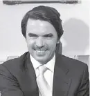  ?? Foto: Archiv ?? Verdrängte Felipe González im März 1996 aus der Macht: José Maria Aznar.