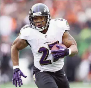 Baltimore Ravens fans wear No. 27 for Ray Rice