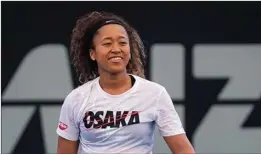  ??  ?? Naomi Osaka