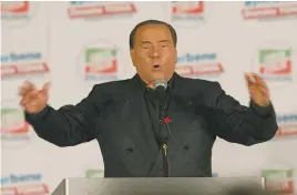  ??  ?? Luci&amp;ombre Berlusconi dà fiducia a Salvini ma, nel centrodest­ra, ci sono questioni aperte