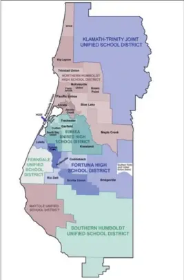  ?? HUMBOLDT COUNTY OFFICE OF EDUCATION — CONTRIBUTE­D ?? School districts across Humboldt County have taken different approaches in teaching amid the Coronaviru­s pandemic. Some districts resumed in-person education last fall, while others wait for access to a vaccine.