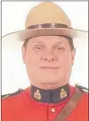  ??  ?? RCMP Cpl. Trevor O’keefe.