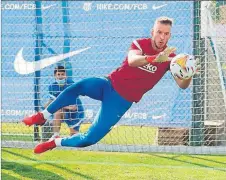  ?? FOTO: FC BARCELONA ?? Neto Murara será titular como en la primera jornada