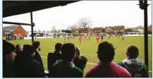  ?? ?? EARLY KICK-OFFS? 1874 Northwich’s Townfield Lane ground