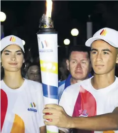  ?? CORTESÍA ?? El fuego Bolivarian­o ya se encuentra en Valledupar.