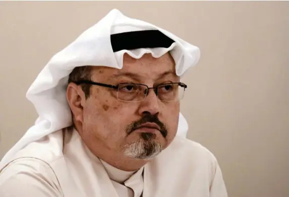  ?? (AFP/Getty) ?? Jamal Khashoggi’s gruesome 2018 murder in Saudi Arabia’s Istanbul consulate has been described by those close to Crown Prince Mohammed as an abduction gone awry