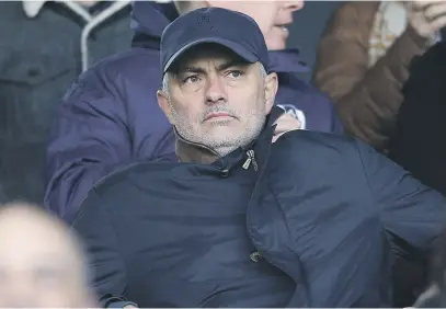  ??  ?? THE ‘DOCTOR’: Jose Mourinho is back in the English Premier League.