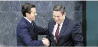  ??  ?? Priista desde hace 33 años. Nació en Matamoros, Tamaulipas, de donde fue alcalde ( 2005-2007).
federal de la Sedesol en Coahuila (1994-1996). Además subsecreta­rio de Finanzas de Coahuila. En 2012, tras destapar supuestos nexos de Tomás Yarrington y...