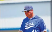  ?? STAFF FILE PHOTO BY DOUG STRICKLAND ?? Brent Tucker has resigned after 12 years and 302 victories as baseball coach at Ringgold High School.