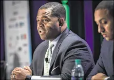  ?? STEVE SCHAEFER / SPECIAL ?? Atlanta mayoral candidate Ceasar Mitchell, the city council president, says he supports allowing residents to decide on downtown gambling.