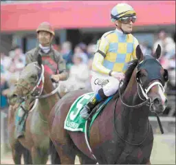  ?? BARBARA D. LIVINGSTON ?? Preakness runner-up Classic Empire will target the Travers.