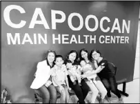  ??  ?? The newly rehabilita­ted health center in Capoocan was turned over to local government officials in an event led by BDO Foundation president Mario Deriquito, BDO Foundation program director Rose Espinosa and BDO Samar-Calbayog branch head Trinity...