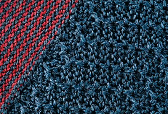  ??  ?? CARPET TACT: Fabrics made from biosynthet­ically engineered spider silk have many promising applicatio­ns, from bulletproo­f clothing to wound dressings. They can also be used for all the traditiona­l silk products—ties, shirts, suits, even rugs.