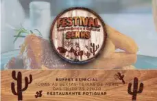  ?? ?? O Festival oferece uma imersão cultural a gastronomi­a nordestina