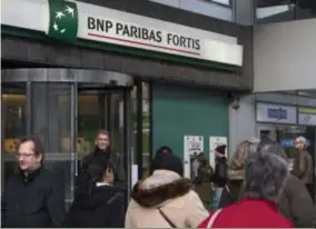  ?? Foto: pn ?? De Belgische dochter BNP Paribas Fortis dreigt ook klappen te moeten incasseren door de veroordeli­ng van de Franse bank.