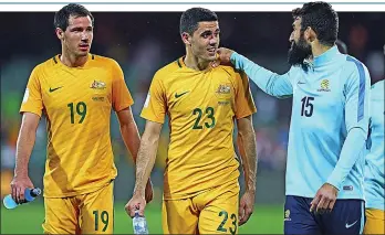  ??  ?? SLOW BURNER:
the sight of Rogic being replaced is a common one at Celtic Park (below) but Australian team-mate Mile Jedinak has cautioned that he should be nurtured carefully due to injury issues and the fact he came to profession­al football late in...
