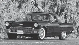  ??  ?? 1957 Ford Thunderbir­d F Code