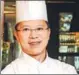  ??  ?? Chef Tam Kwok Fung at Macao’s Jade Dragon restaurant.