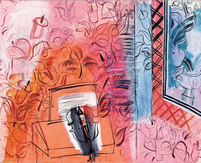  ?? ?? ‘Just hit the right notes at the right time and the instrument will play itself’: Still Life with a Violin, a Homage to J S Bach (1952) by Raoul Dufy