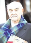  ??  ?? Sean Connery