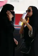  ?? Photo: Faisal Al Nasser/ Reuters ?? Saudi woman in the capital Riyadh this week after the lifting of the ban on women driving was announced.