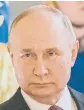  ?? ?? Putin: Vows to restore order to the border regions
