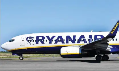  ?? Photograph: Andreas Solaro/AFP via Getty Images ?? Ryanair expects to receive its first deliveries of newly ordered Boeing 737 Max aircraft in late March or early April.