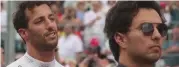  ?? ?? Daniel Ricciardo and Sergio Pérez in “Formula 1: Drive to Survive”