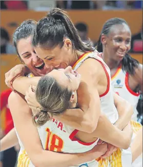  ?? FOTO: EFE ?? La selección española femenina, clasificad­a para el Europeo de 2019