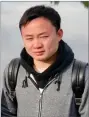  ?? AP PHOTO BY FBI ?? This 2018 photo provided by the FBI shows Ruochen “Tony” Liao, who was kidnapped in San Gabriel.