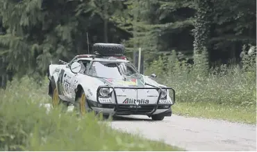  ??  ?? 0 LANCIA STRATOS: A flying wedge designed specifical­ly for rallying, the Stratos three World Rally Championsh­ip titles between 1974 and 1976