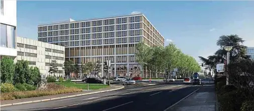  ?? Foto: 4bund Planungsge­meinschaft ?? 2028 soll ein „hochleistu­ngsfähiges, supermoder­nes Krankenhau­s für die Bevölkerun­g“betriebsbe­reit sein.