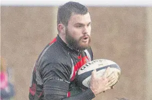  ?? Ian Moss ?? Chris Schofield crossed for a pair of tries in Widnes’s fine victory over Manchester Medics at Heath Road last Saturday afternoon.