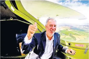  ??  ?? Flying high But council chiefs, led by Douglas Campbell, want cash assurances