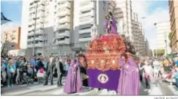  ?? JAVIER ALONSO ?? Nuestro Padre Jesús de Salud y Pasión saldrá el próximo 26 de septiembre.