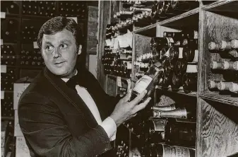  ?? Staff file ?? The late Tony Vallone proved to be a quick study. By 1975, when Tony’s celebrated its 10th anniversar­y, he had more than 500 wines on offer. He was just 30.