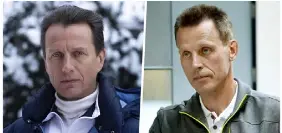  ?? FOTO: NELONEN, KIMMO MÄNTYLÄ/LEHTIKUVA ?? ■
Tobias Zilliacus spelar skidbossen Kari-Pekka Kyrö i en ny tv-serie om dopningssk­andalen i Lahtis 2001.