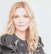  ?? OLIVIA MALONE/THE NEW YORK TIMES 2017 ?? Michelle Pfeiffer in Los Angeles. Two years ago, Pfeiffer started Henry Rose, a line of perfumes, home fragrances and salves.