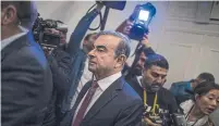  ?? DIEGO IBARRA SANCHEZ THE NEW YORK TIMES ?? Carlos Ghosn, former chair of an auto empire that included Nissan and Renault, fled Japan more than a week ago to Beirut.