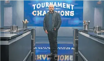  ?? FOOD NETWORK ?? Guy Fieri hosts Food Network’s new series, “Tournament of Champions.”