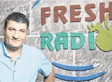  ??  ?? Murdered: Syrian opposition activist Raed Fares of Radio Fresh
