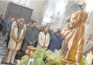  ?? // ICAL ?? Luis Tudanca, en el Santuario de Santa Casilda de Briviesca (Burgos)