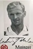  ?? ?? Tehdy. Milan Lednický hrál v sezoně 1995–96 za německou Mohuč.