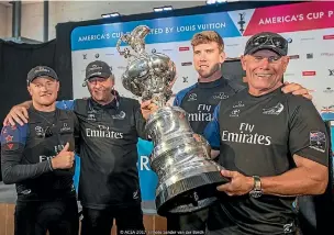  ??  ?? Team New Zealand’s memorable victory in Bermuda gave them the right to decide the make-up of the next America’s Cup regatta.