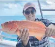  ?? ?? Bar-cheek coral trout have dominated the catch behind sheltered reefs for those fishing off Port Douglas with Dragon Lady Charters.