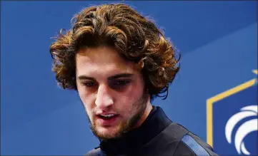  ?? (Photo AFP) ?? La carrière internatio­nale d’Adrien Rabiot a pris une bien mauvaise tournure.